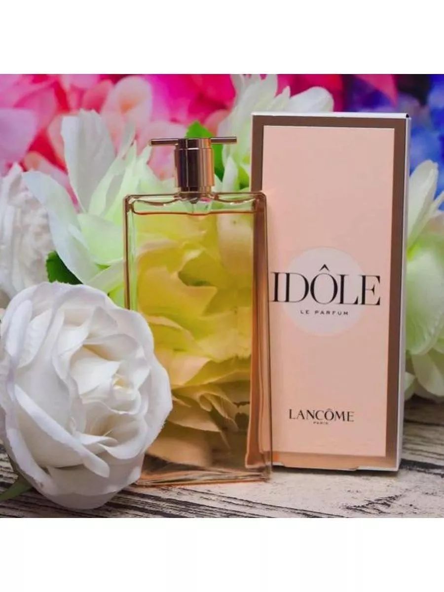 Идол туалетная вода. Lancome Idole, 75 ml. Lancome Idole 100ml. Lancome Idole le Parfum 75 мл. Аромат айдол ланком.