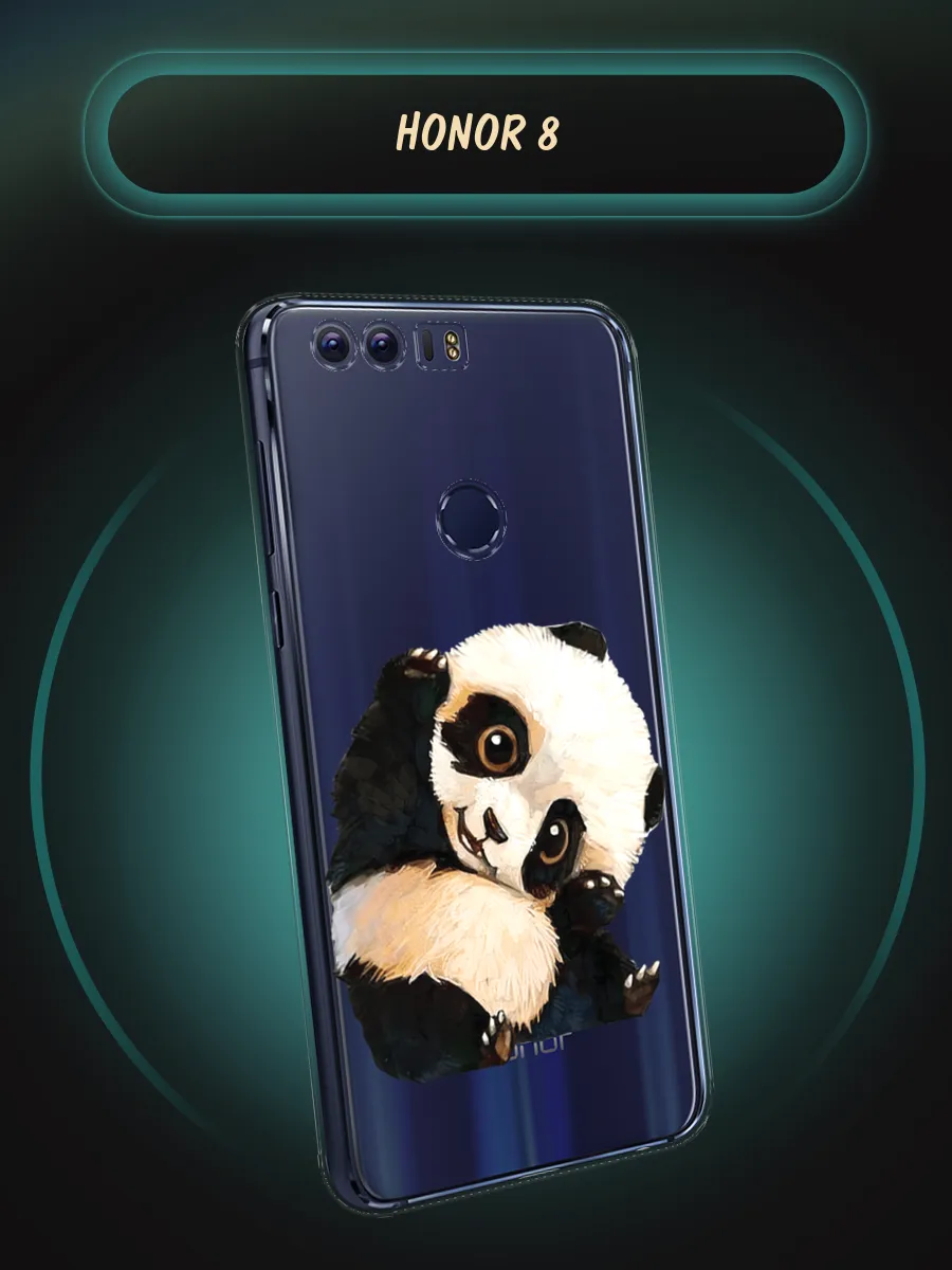 Чехол на Honor 8 с рисунком Huawei 194443672 купить за 261 ₽ в  интернет-магазине Wildberries