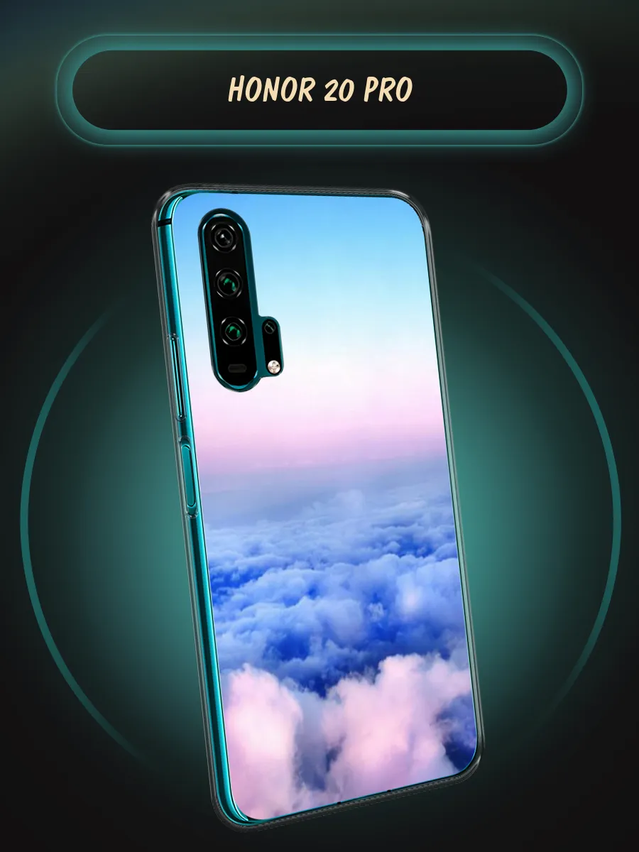 Чехол на Honor 20 pro с рисунком Huawei 194444438 купить за 315 ₽ в  интернет-магазине Wildberries