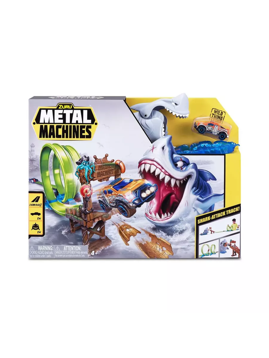 Игровой набор Metal Machines Трек Акула 6760 Zuru 194453624 купить за 2 186  ₽ в интернет-магазине Wildberries