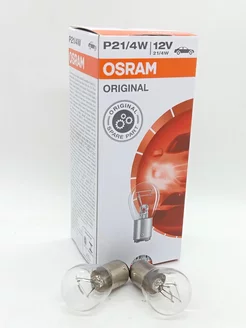 Лампы Osram Original P21/4W 21/4W 12V BAZ15d (2 шт) Osram 194469402 купить за 255 ₽ в интернет-магазине Wildberries