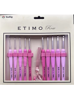 Набор крючков для вязания "ETIMO Rose", TER-001e Tulip 194469837 купить за 14 024 ₽ в интернет-магазине Wildberries