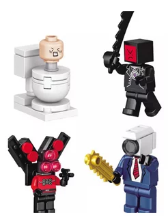 Скибиди Туалет lego 360 деталей Титан Спикермен скибиди туалет