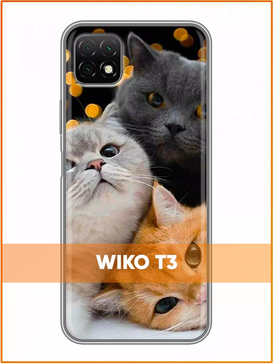 Чехол на Wiko T3/Вико Т3 Case Face 194530830 купить за 249 ₽ в  интернет-магазине Wildberries