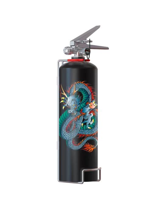BONTEL Дизайнерский огнетушитель ОВЭ DRAGON 2 л черный, 2 л