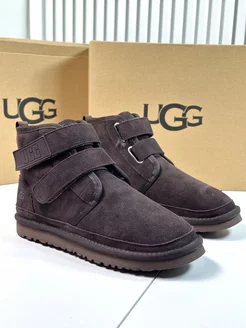 Мужские угги UGG из натуральной замши с натуральным мехом UGgi 194536376 купить за 6 623 ₽ в интернет-магазине Wildberries