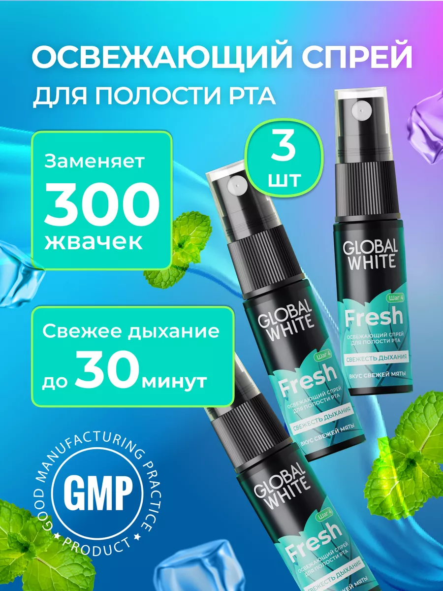Освежающий спрей для рта и...