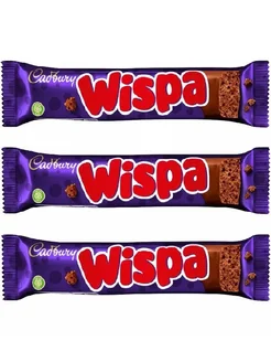 Шоколадный батончик Wispa 3 шт по 36г Cadbury 194567991 купить за 323 ₽ в интернет-магазине Wildberries