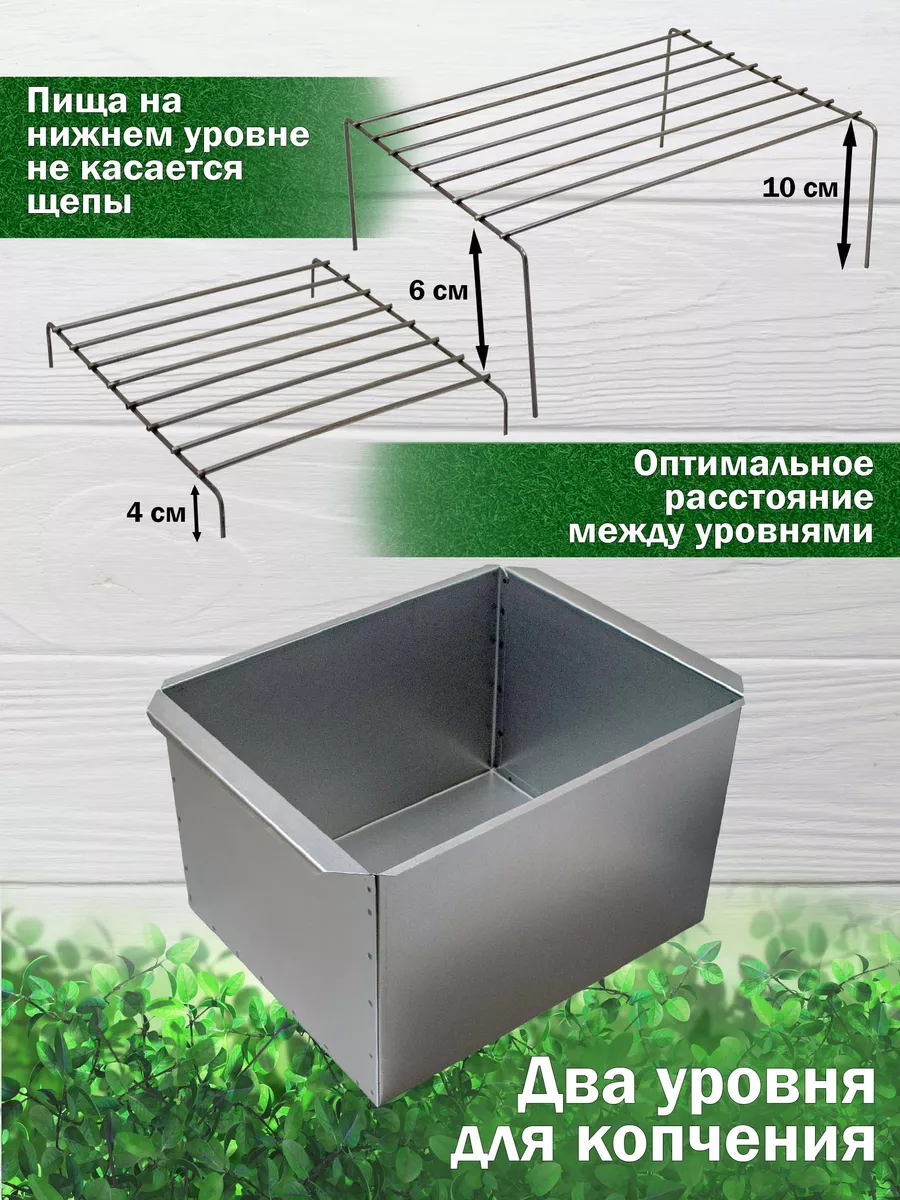 Коптильня горячего копчения рыбы и мяса 194574616 купить за 969 ₽ в  интернет-магазине Wildberries