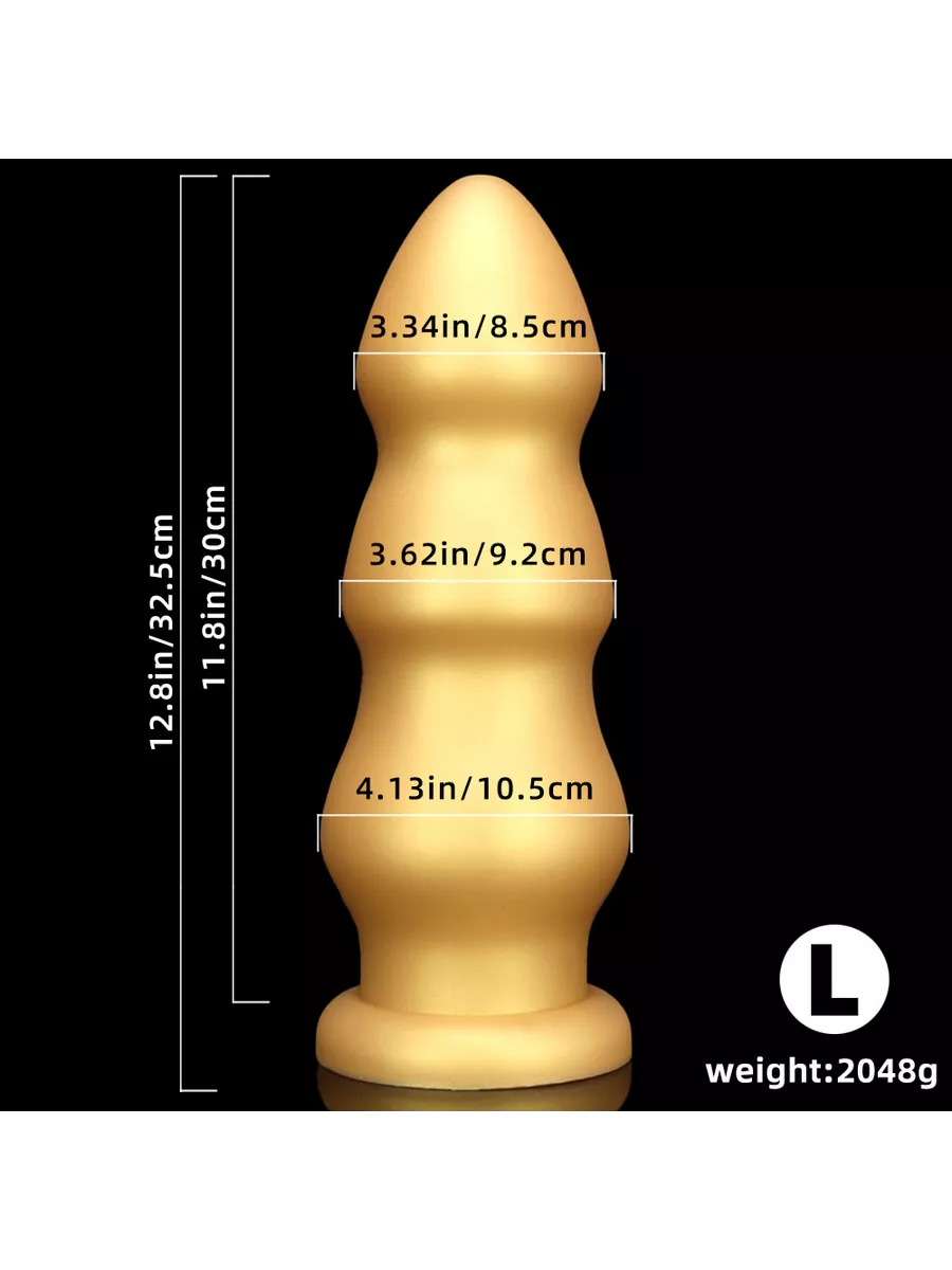 Силиконовая огромная анальная пробка XXL, затычка KRSJJ 194577378 купить за  6 991 ₽ в интернет-магазине Wildberries