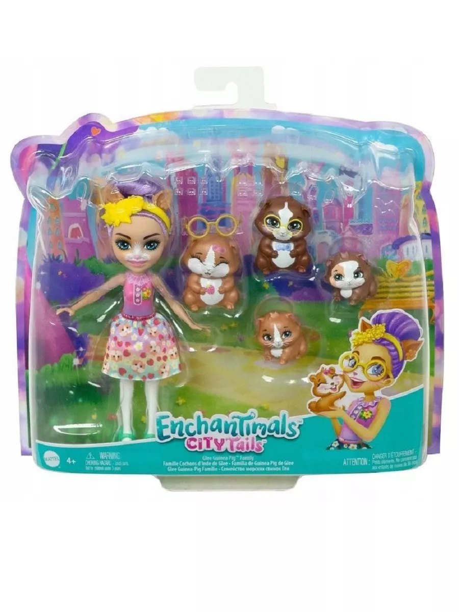 Кукла Enchantimals Морская свинка Гли и питомцы HHB84 Enchantimals  194617770 купить за 1 609 ₽ в интернет-магазине Wildberries