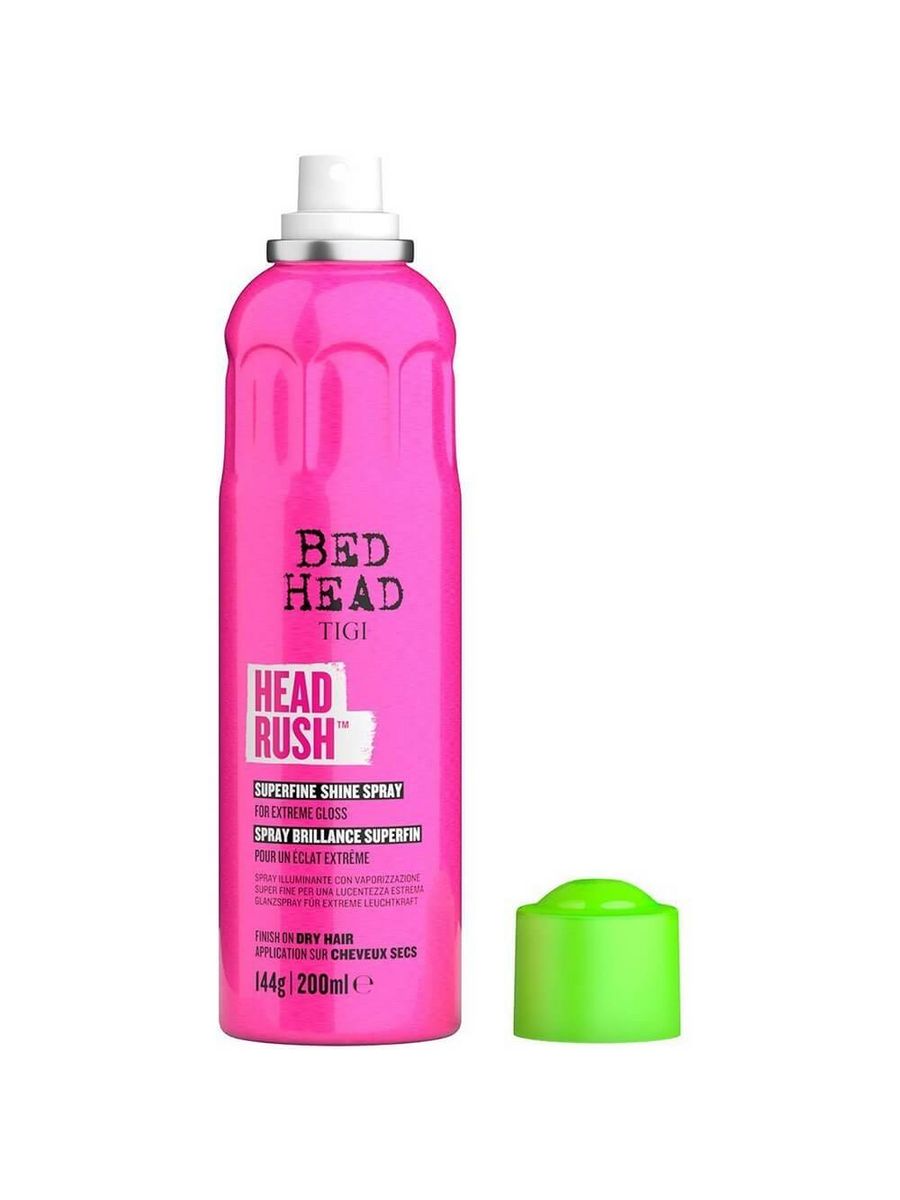 Tigi Bed head спрей. Bed head Rush Superfine Shine Spray Tigi Headrush. Tigi Bed head Headrush Shine Spray. Tigi Bed head Style Queen for a Day Spray спрей для придания объема волосам 200 мл.