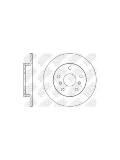 Тормозные диски автомобильные NIBK 194775037 купить за 10 172 ₽ в интернет-магазине Wildberries