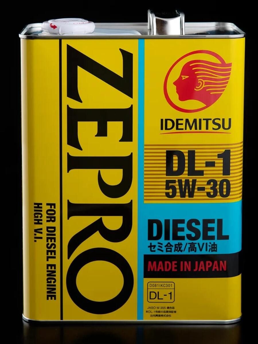 Idemitsu 5w30 DL-1. Zepro 5w30 Diesel. Idemitsu dl1 5w30 Diesel. Идемитсу 5w40 дизельное минералка.