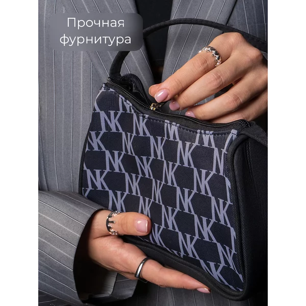 Сумка багет через плечо