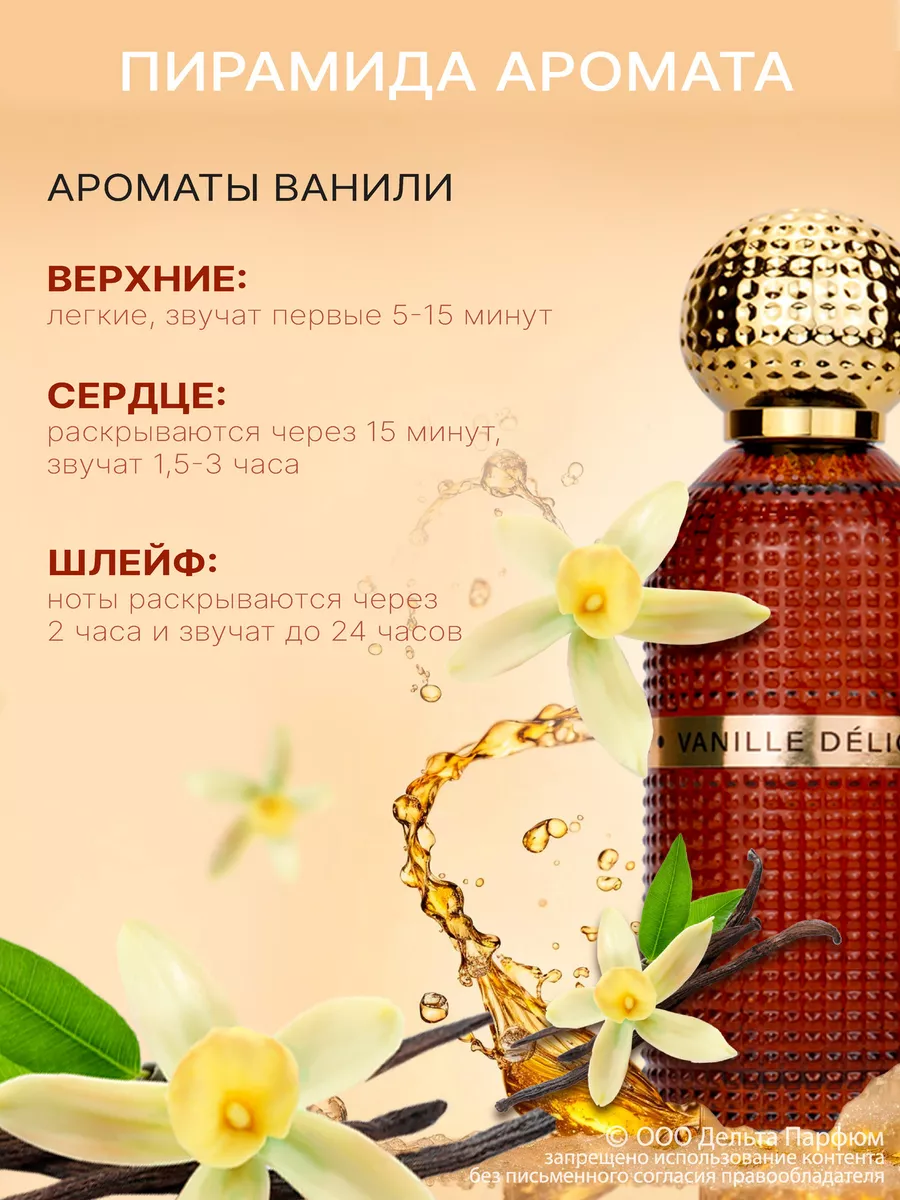 Духи Arome Boutique Vanille Delicate 100 мл Vinci 194835556 купить за 558 ₽  в интернет-магазине Wildberries