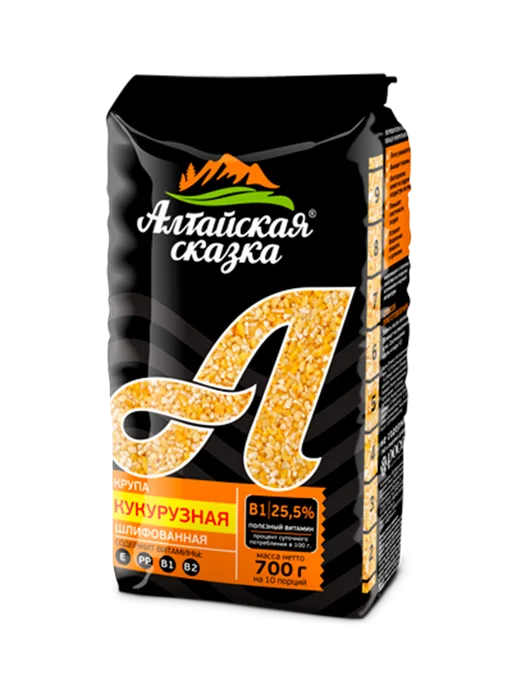 алтайская сказка Крупа кукурузная, 700 г, 3 шт, 700 г, 3 шт, фото 2