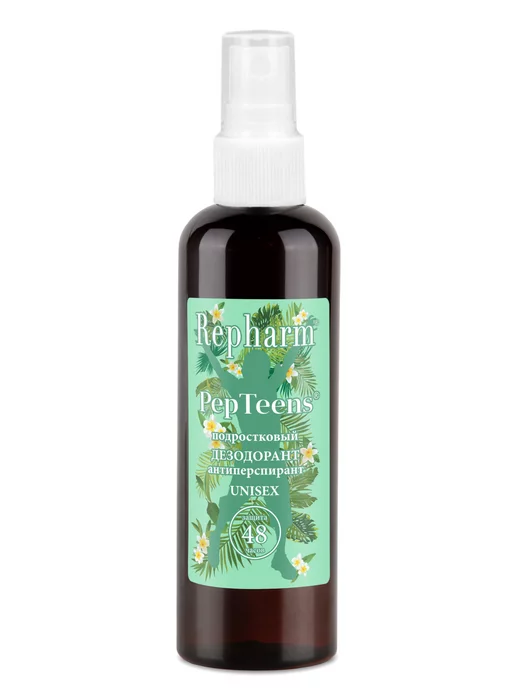 Repharm PEPTEENS дезодорант-антиперспирант подростковый 150 мл, 150 мл, фото 3