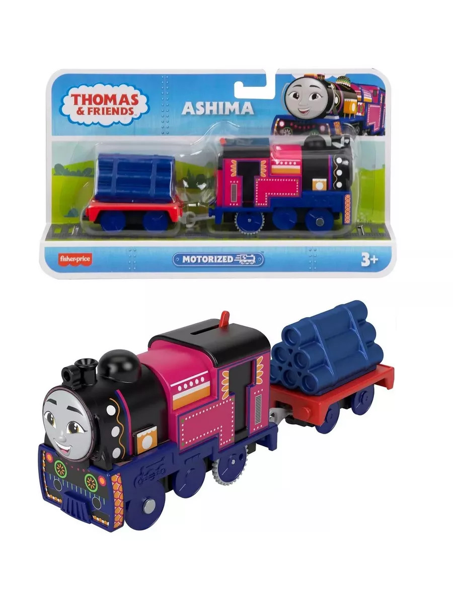 Fisher-Price Thomas & Friends Motorized Ashima/Паровозик Ашима