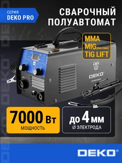 Сварочный полуавтомат DKWM250NG, MIG без газа MMA, 250А DEKO 194858219 купить за 7 213 ₽ в интернет-магазине Wildberries