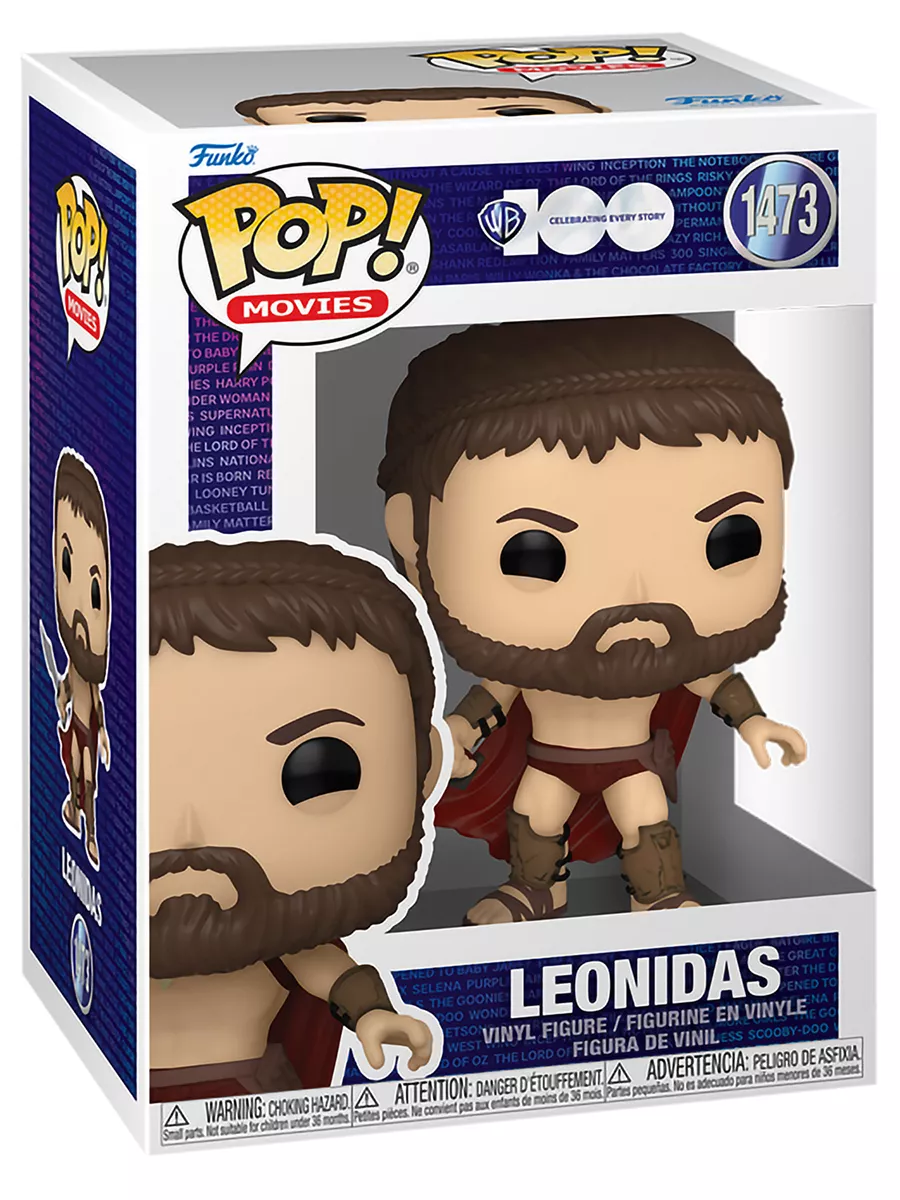 Фигурка Funko POP! Movies 300 спартанцев Леонидас 72438 Funko 194880085  купить в интернет-магазине Wildberries