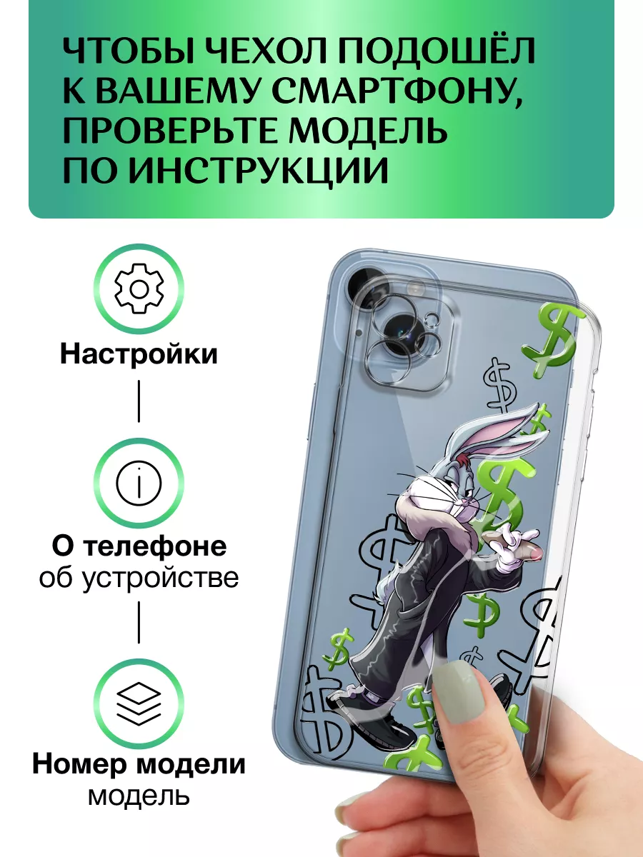 Чехол на Samsung Galaxy S24 Ultra с принтом прозрачный Samsung 194908414  купить за 289 ₽ в интернет-магазине Wildberries