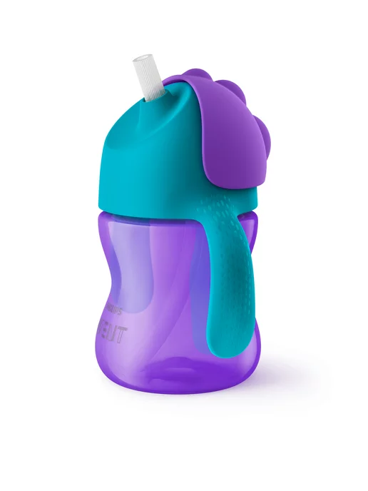 Philips AVENT Поильник с трубочкой 200ml 9m+