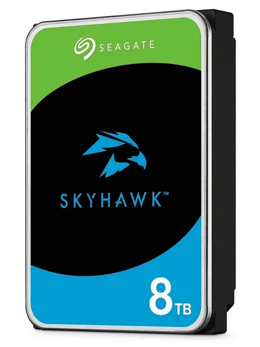 Жесткий диск Seagate Skyhawk ST8000VX010, 8ТБ, HDD, SATA III, 3.5", 8 ТБ, фото 2