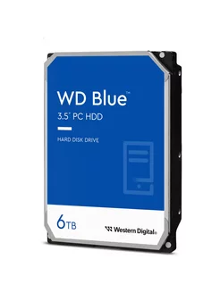 Жесткий диск 3.5" Blue 6TB (WD60EZAX) SATA3 Western Digital 194967372 купить за 13 559 ₽ в интернет-магазине Wildberries