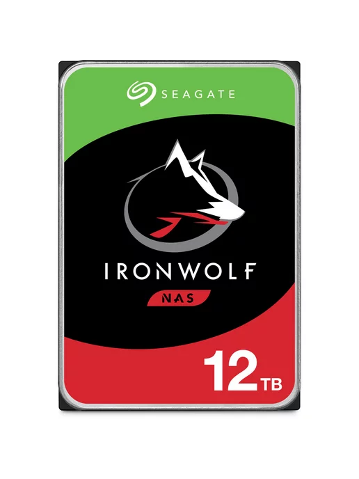 seagate Жесткий диск 3.5" IronWolf NAS 12TB (ST12000VN0008) SATA3, 12 ТБ