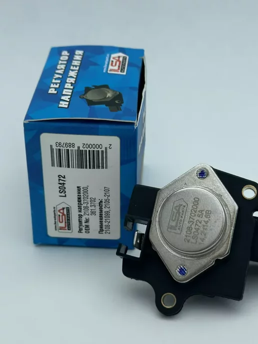 ILSA AUTO PARTS Регулятор напряжения ВАЗ 2108-21099, 2105-2107, 361.3702, вариант, фото 2