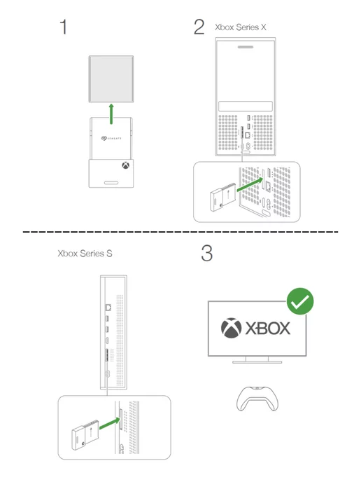 seagate 1 ТБ SSD карта памяти для Xbox X S STJR1000400, 1 ТБ, фото 5