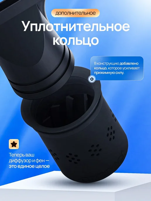 WUDUM Переходник универсальный для насадок на фен, вариант, фото 5
