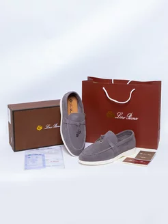 Лоферы женские из натуральной замши SUMMER WALK Loro Piana 195071770 купить за 3 389 ₽ в интернет-магазине Wildberries