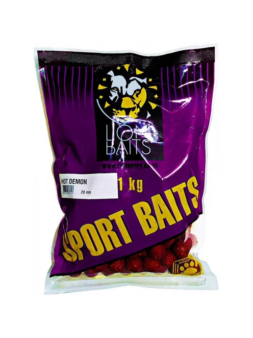 Lion Baits Бойлы тонущие серии SPORT Hot Demon (специи) 20мм 1кг, 1 кг, фото 2