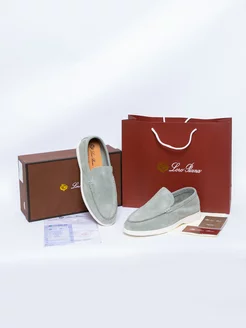 Лоферы женские из натуральной замши SUMMER WALK Loro Piana 195075027 купить за 3 389 ₽ в интернет-магазине Wildberries