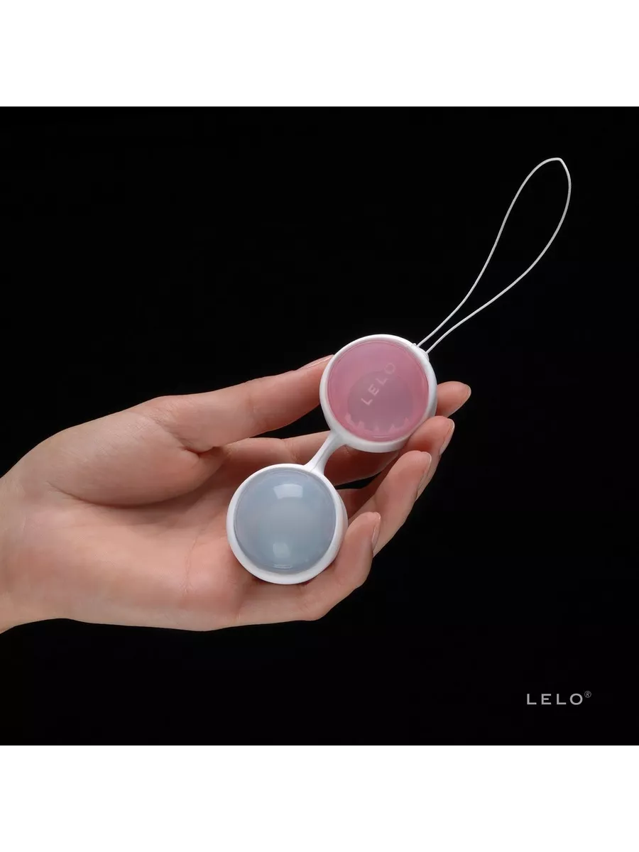 Вагинальные шарики LELO Luna Beads розовые и голубые