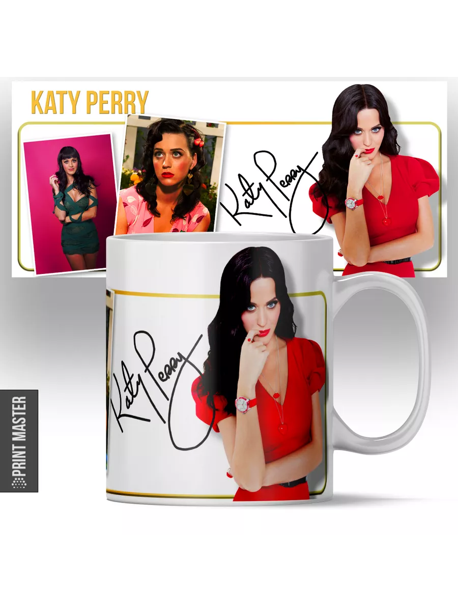 Кружка Кэти Перри (Katy Perry) Print Master 195096116 купить за 1 310 драм  в интернет-магазине Wildberries