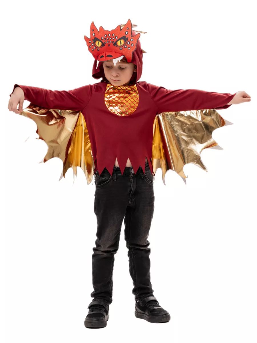 Шикарный костюм дракона на мальчика от бренда tu