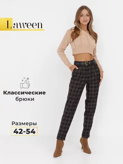 Брюки бананы классические Laween 195262113 купить за 2 871 ₽ в интернет-магазине Wildberries