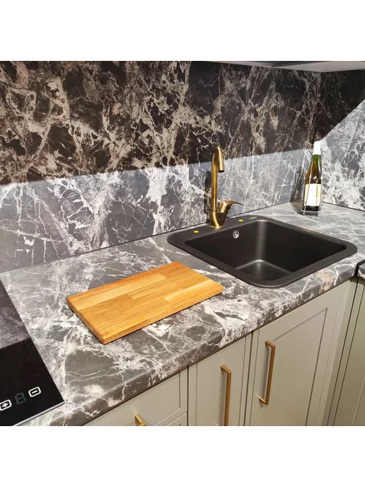 WOODEXGRAND Доска разделочная деревянная из дуба 34*20*2 см, 34x20x2 см, фото 2