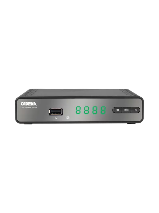 CADENA Цифровой эфирный приемник, CDT-2351sb, DVB-T2, DVB-T2, фото 6