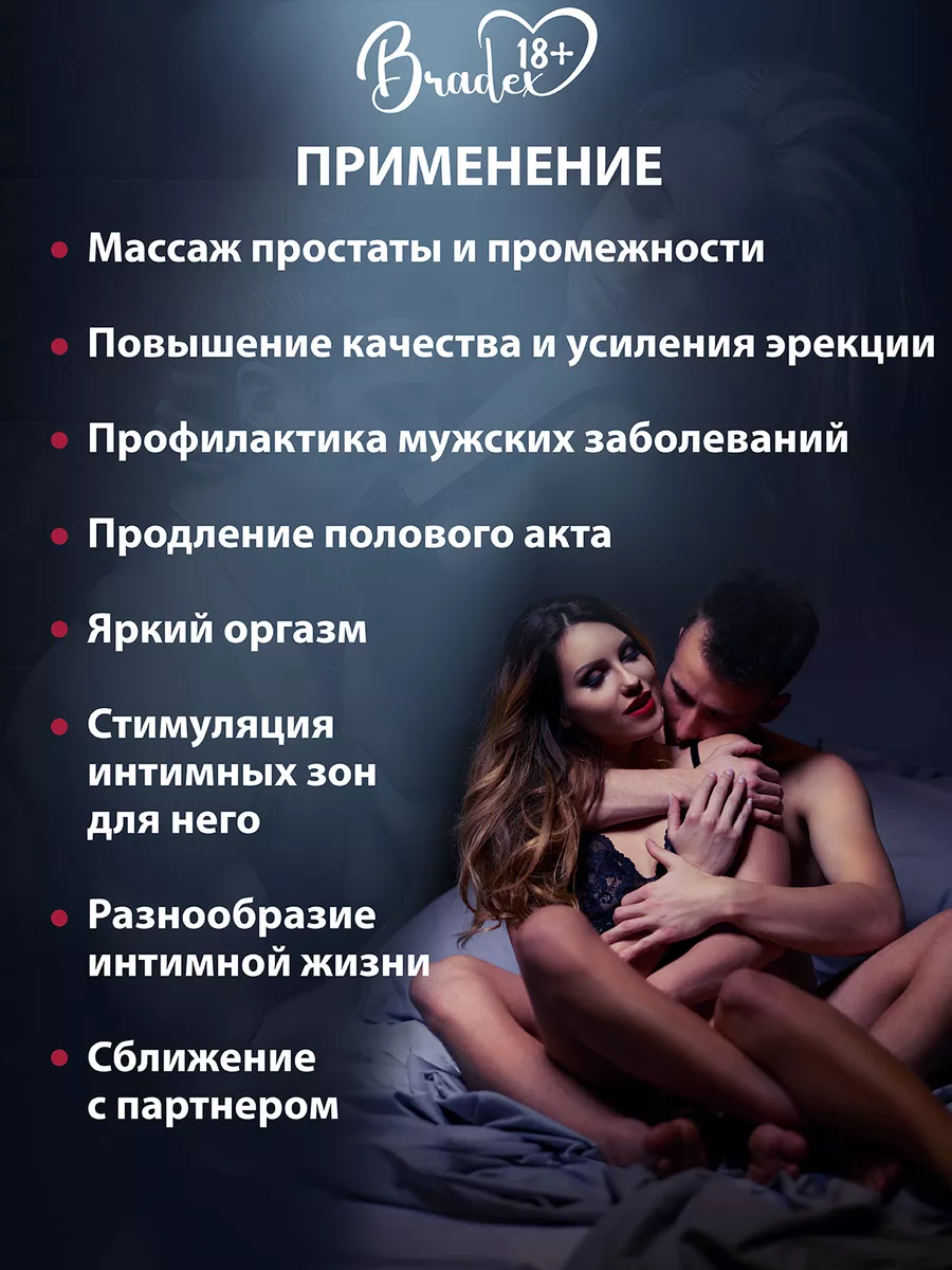 Массажер простаты с дистанционным управлением ЭРЕКТО УЛЬТРА BRADEX 18+  195318228 купить за 2 011 ₽ в интернет-магазине Wildberries