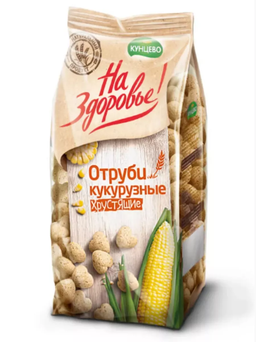 Отруби кукурузные 2 штуки Х 175 гр.