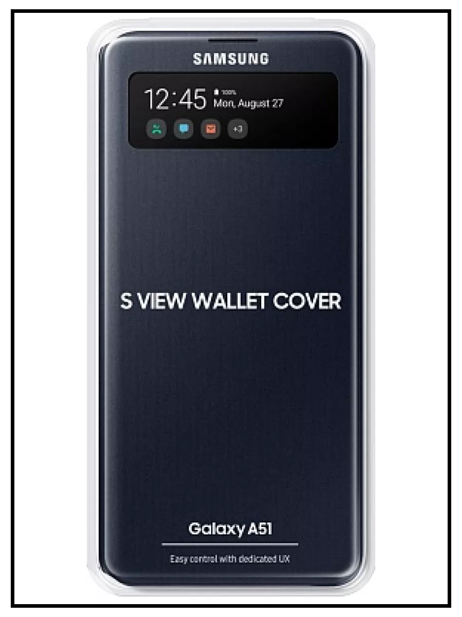 Чехол-книжка S View Wallet Cover для Samsung A51 GALAXY 195358610 купить в  интернет-магазине Wildberries