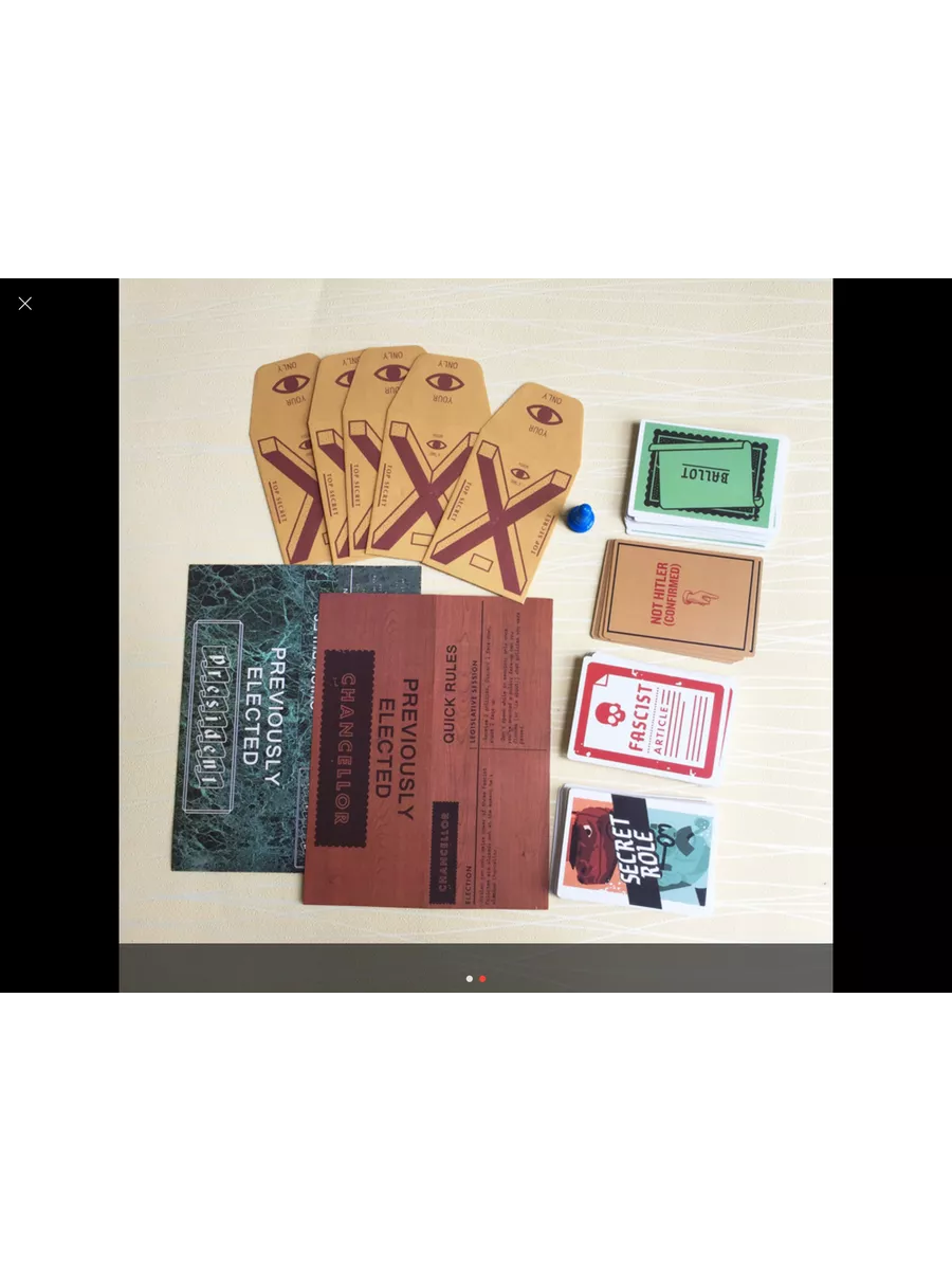 Secret Hitler Red Box (Секретный гитлер) на английском Breaking games  195449980 купить в интернет-магазине Wildberries