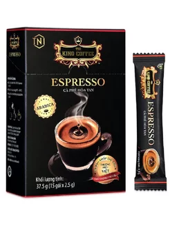 Кофе растворимый вьетнамский ESPRESSO 15 пакетов King Coffee 195475460 купить за 392 ₽ в интернет-магазине Wildberries