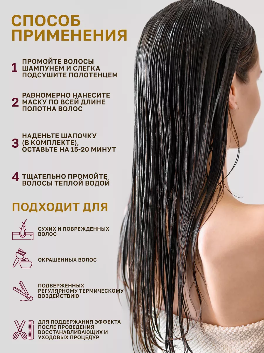 Annetka.hair Профессиональная питательная маска для волос 200 мл