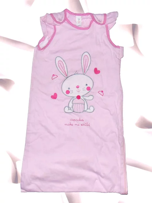 Baby Club C&A Спальный мешок для новорожденных, розовый, фото 2