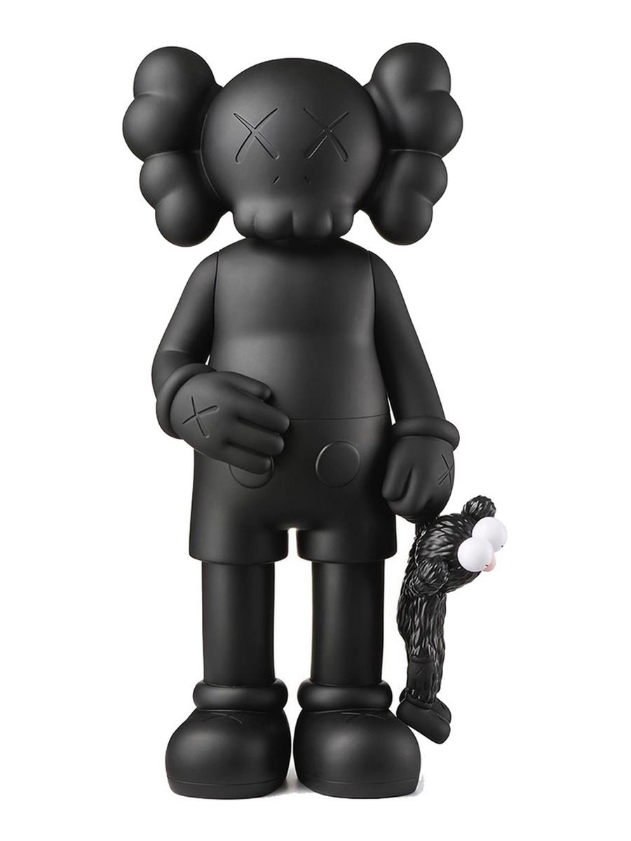 Включи черный игрушки. KAWS Companion черный. Фигурка KAWS Companion. KAWS BFF open Edition Vinyl Figure Black. KAWS Companion 2020.